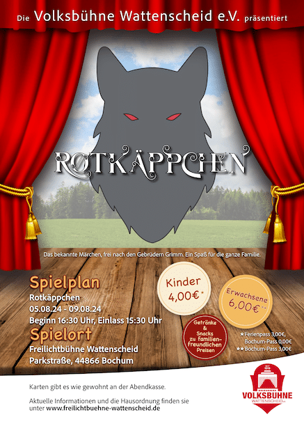 Flyer Rotkäppchen